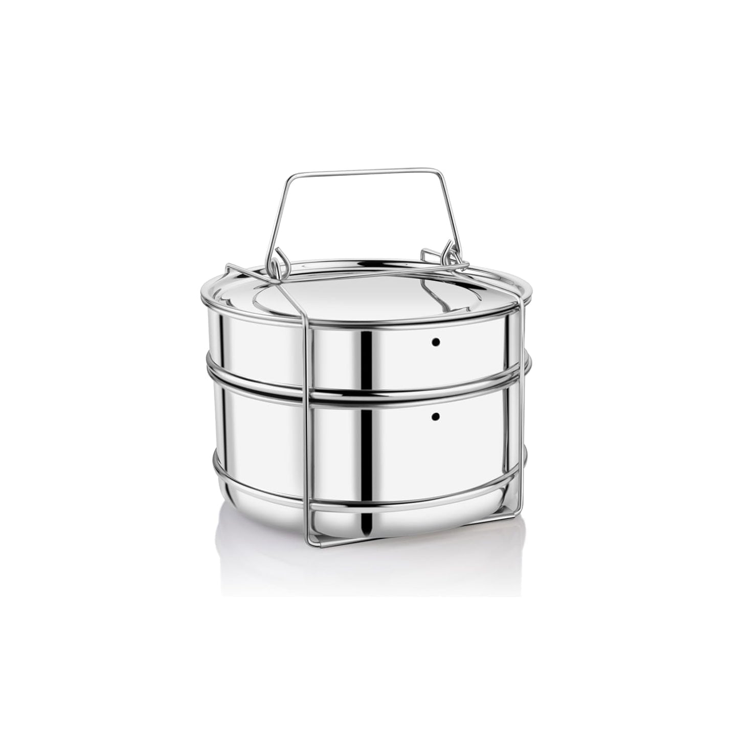 Durochef Stainless Steel Cooker Separator | Suitable for 3 Litres Prestige Popular and Popular Plus Outer Lid Pressure Cookers