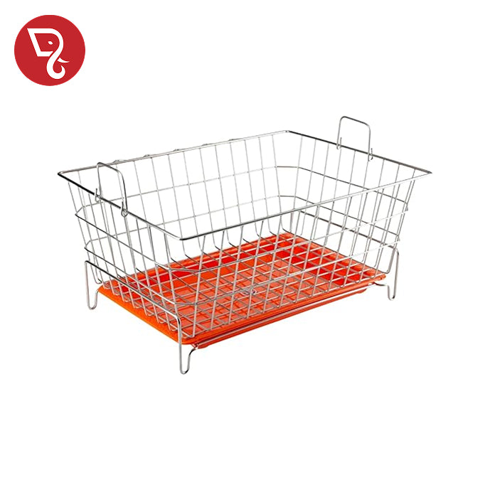 Stainless Steel Dish Drainer/Kuda/Rack/Stand with Detachable Drip
