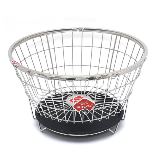 Durochef Clean Nest Stainless Steel Dish Dryer Basket, 50.8 cm, Wire Storage with Serving Tray